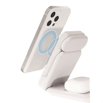 3 in 1 Foldable Wireless Charging Station Power Bank