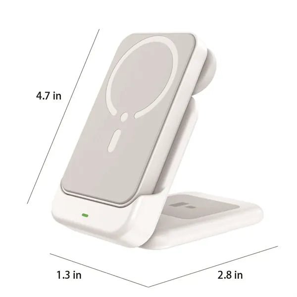 3 in 1 Foldable Wireless Charging Station Power Bank