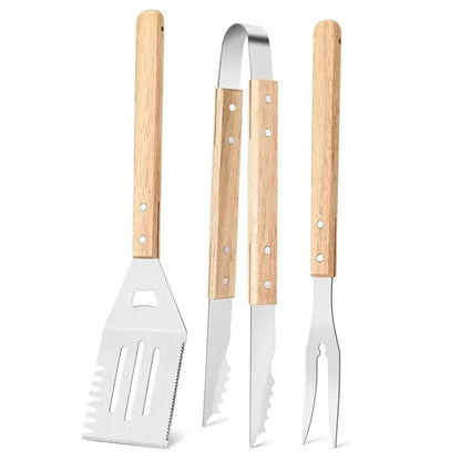 BBQ Grilling Tools Set of 3 pcs