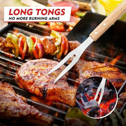 BBQ Grilling Tools Set of 3 pcs