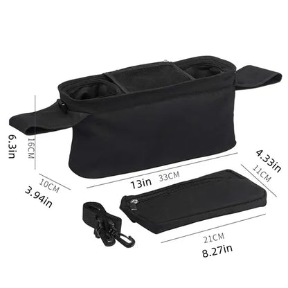 Stroller Organizer with Insulated Cup Holder