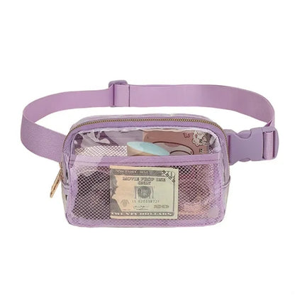 Stadium Approved Clear Belt Waist Bag with Adjustable Strap