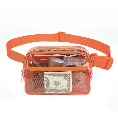 Stadium Approved Clear Belt Waist Bag with Adjustable Strap
