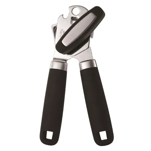 All-in-One Hand Easy Turn Can Opener with Soft Grip Handles