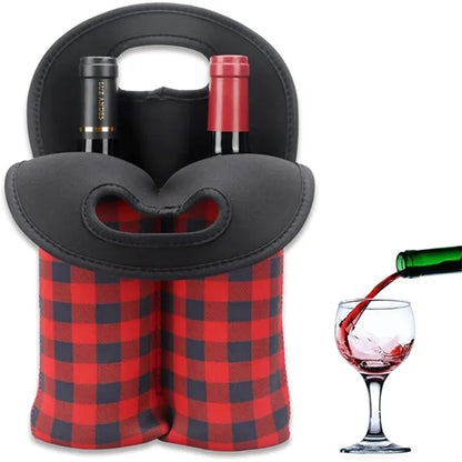 Holiday Wine Bags