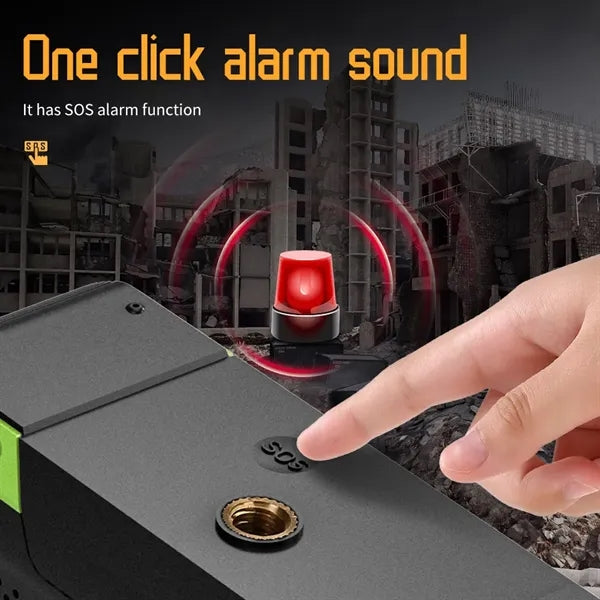 Bluetooth Hand Crank Emergency Radio Solar Power