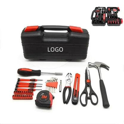 39pcs Tool Kit with Portable Toolbox
