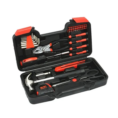 39pcs Tool Kit with Portable Toolbox