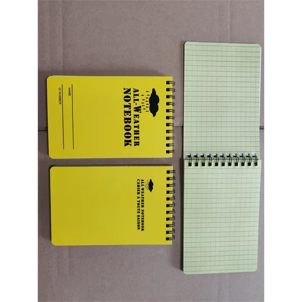 Top-Spiral Weatherproof  Notebook