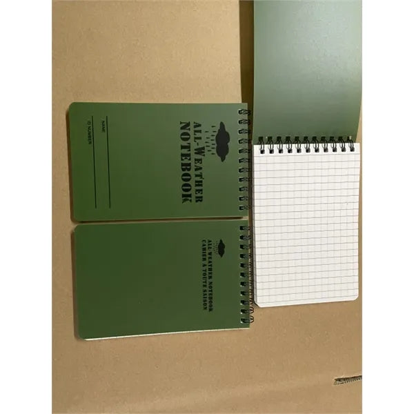 Top-Spiral Weatherproof  Notebook