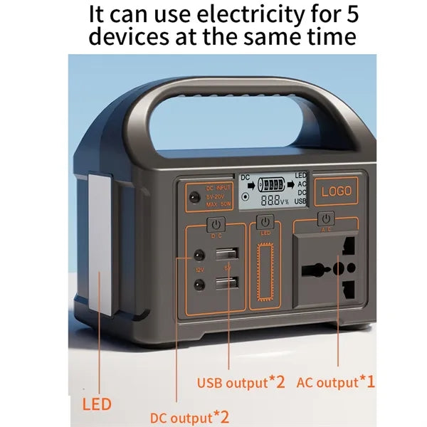 100W 76.8Wh Portable Power Station