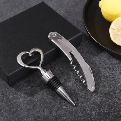 Stainless Steel Wine Bottle Stopper Tool