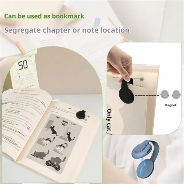 Customzied Silicone Magnetic Bookmark