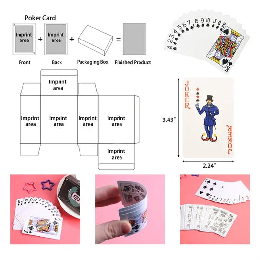 Standard Customized Poker Playing Cards