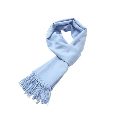 Large Soft Pashmina Solid Shawl Wrap Scarf