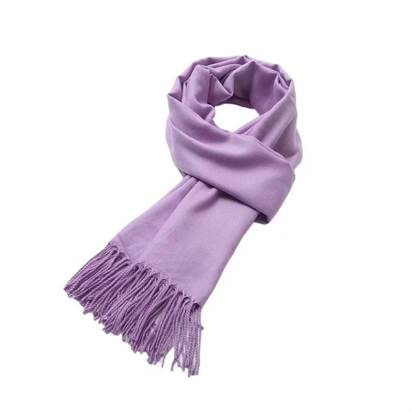 Large Soft Pashmina Solid Shawl Wrap Scarf