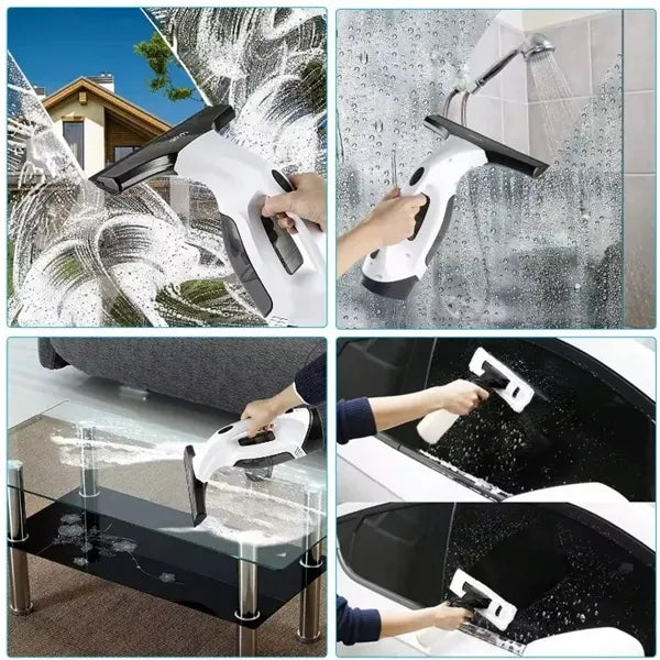 Window Vacuum Squeegee Cordless