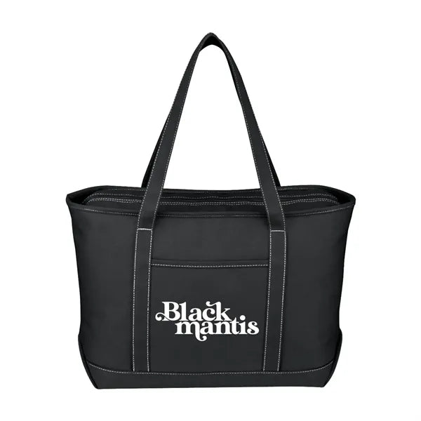 Large 24 oz. Starboard Cotton Canvas Tote Bag