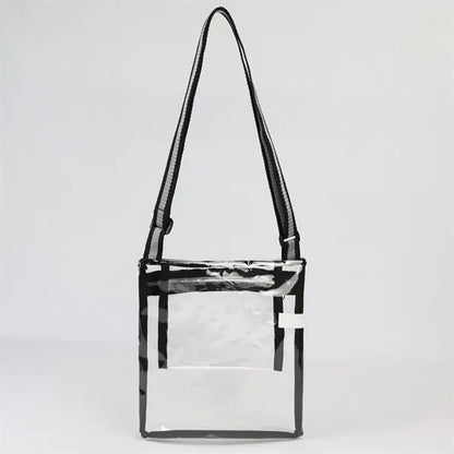 Clear PVC Shoulder Bag (9" X 10")