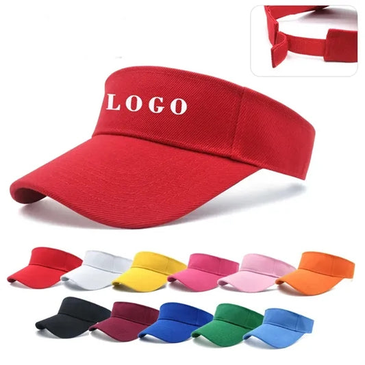 Cotton Sports Sun Visor Cap