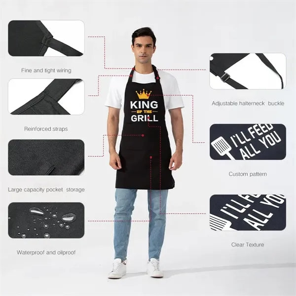 Kitchen Cooking Apron Smock/Tunic