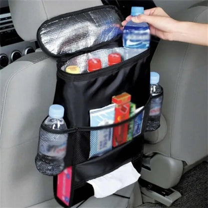 Multi-Pocket Travel Storage Bag Car Seat Back Organizer