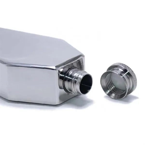 Portable Whisky Alcohol Wine Pot Coffin Shape Hip Flask