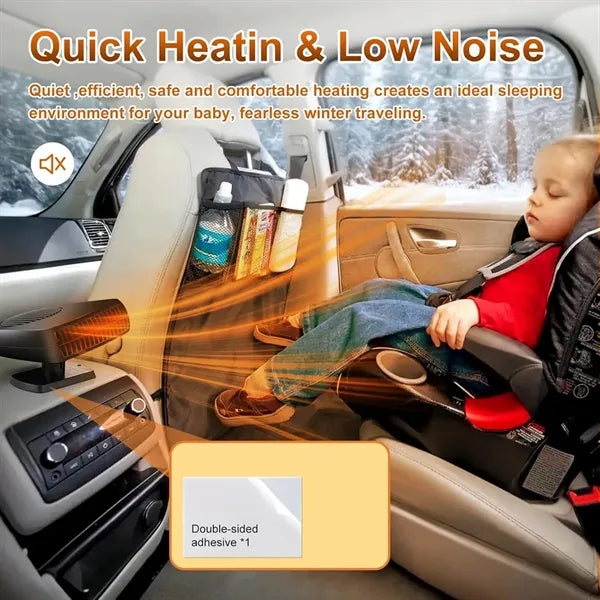 12V 200W Car Heater And Cooling Fan