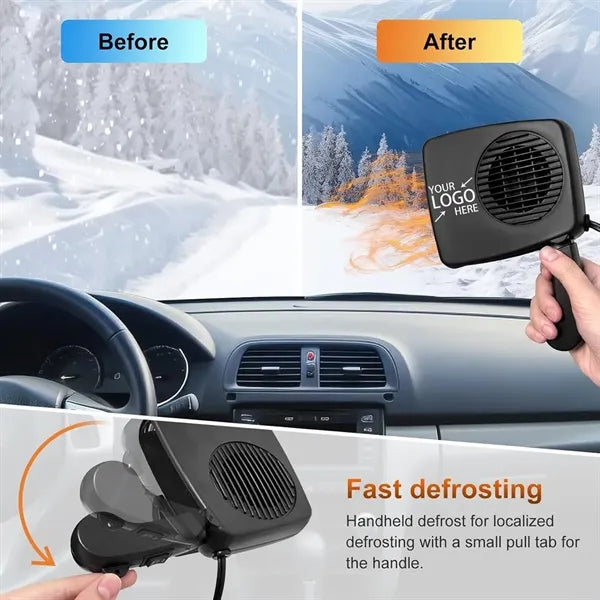 12V 200W Car Heater And Cooling Fan