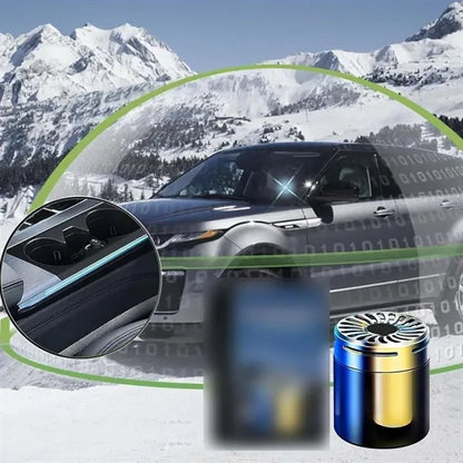 Portable antifreeze vehicle car ice snow removal device