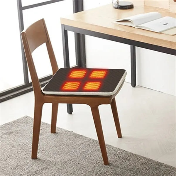 Heated Chair Seat Cushion For Home And Camping