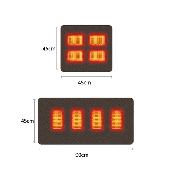Heated Chair Seat Cushion For Home And Camping