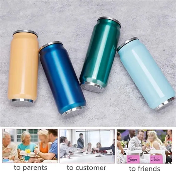 17oz Stainless Steel Vacuum Insulated Tumbler with Straw