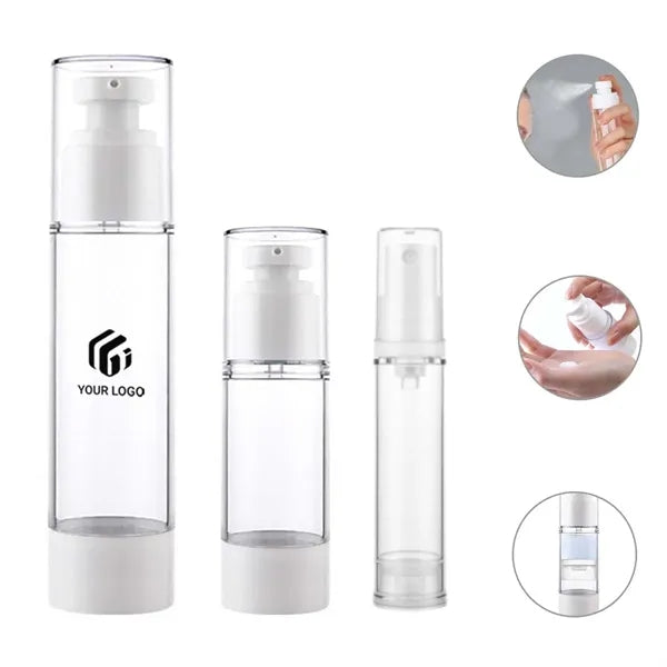Clear Perfume Lotion Spray Vacuum Travel Dispenser Bottle