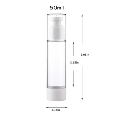 Clear Perfume Lotion Spray Vacuum Travel Dispenser Bottle