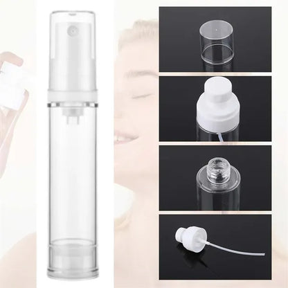 Clear Perfume Lotion Spray Vacuum Travel Dispenser Bottle