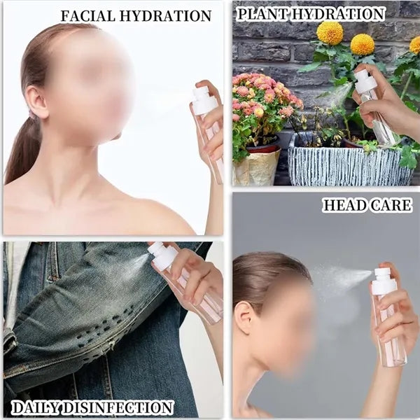 Clear Perfume Lotion Spray Vacuum Travel Dispenser Bottle