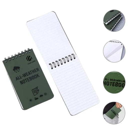 Portable Outdoor Pocket Sized Memo Waterproof Notebook