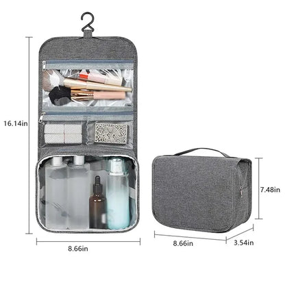 Large Folding Dry Wet Separation Wash Travel Toiletry Bag