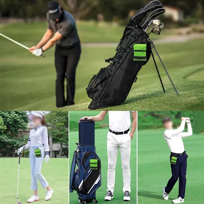 Versatile Multi-Pocket Portable Durable Hook Golf Pouch Bag