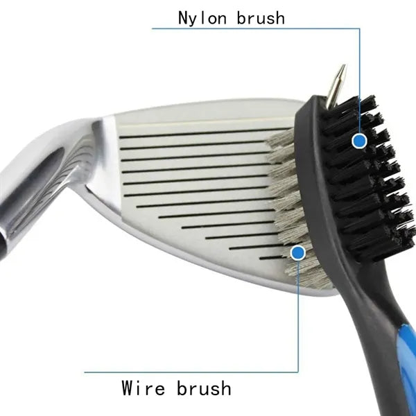 Versatile portable essential golf accessories clean tool set