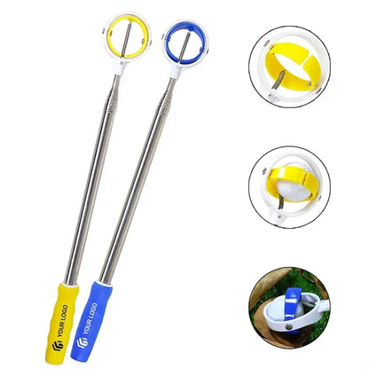 Versatile portable telescopic spring golf ball retriever