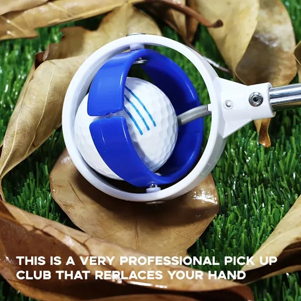 Versatile portable telescopic spring golf ball retriever