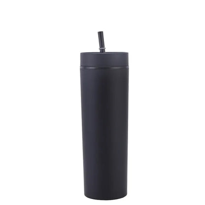 16oz double wall plastic straw cup