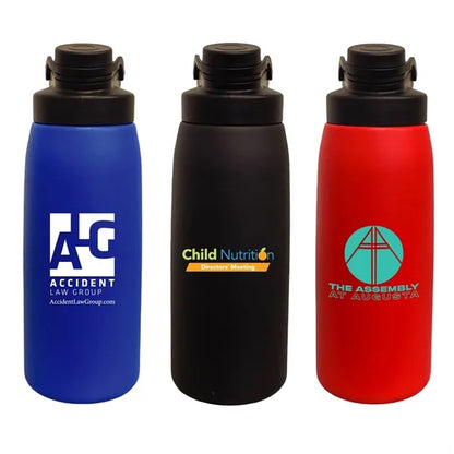 26 oz. Stainless Insulation BPA-free Bottle w/ Lid & Handle