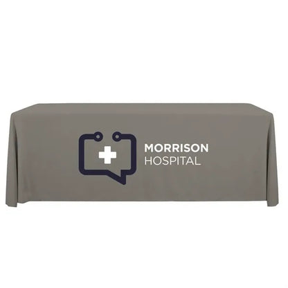8' Economy Table Throw (Full-color Front Only)
