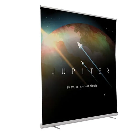 6' Jumbo Wide Retractor 13 oz. Smooth Scrim Vinyl Kit