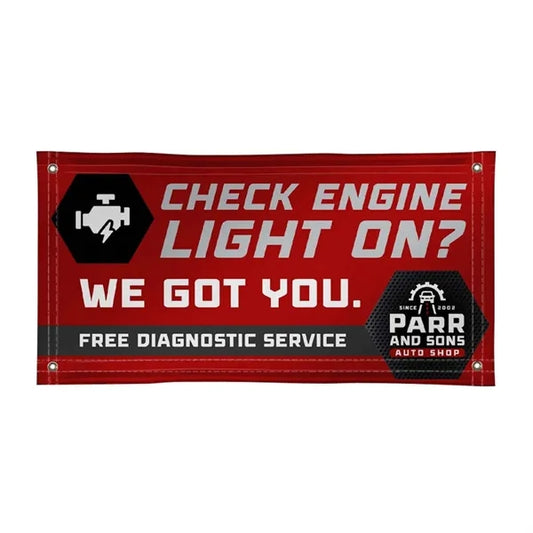 2' X 4' Super Poly Knit Fabric Banner