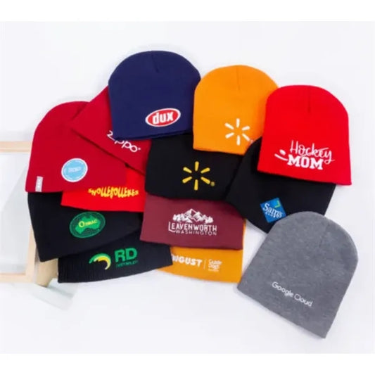 Cuffed Knit Beanie Cap (8.5" X 8.5")