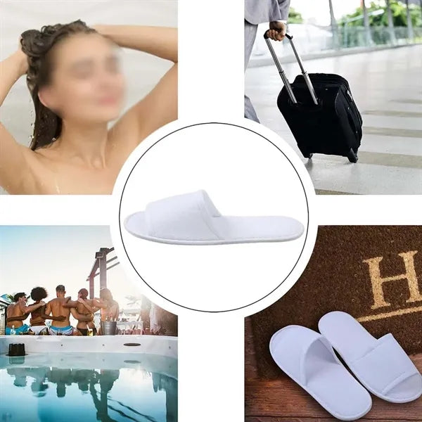 Comfortable Unisex Non-Slip Home Hotel Disposable Slippers
